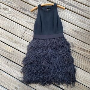 MILLY Blair Feather Dress